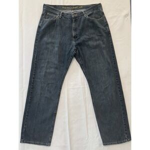 Nautica Jeans Co Men's Jeans 36x32 Relaxed Fit Blue Denim Classic Straight_2